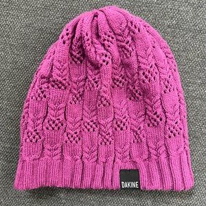 Purple Dakine reversible hat